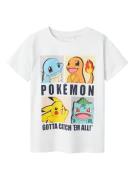 NAME IT Shirts 'NKMDAZZ POKEMON'  lyseblå / gul / orange / hvid