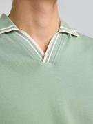 SELECTED HOMME Bluser & t-shirts 'SLHJACK'  mint / hvid