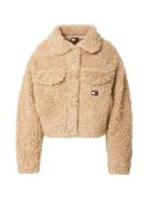 Tommy Jeans Overgangsjakke  beige / navy / rød / hvid