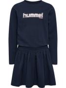 Hummel Kjole  marin / hvid