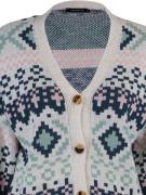 Trendyol Cardigan  navy / lysegrå / mint / lyserød