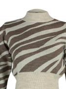 Trendyol Pullover  ecru / lysebrun