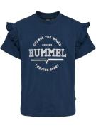 Hummel Bluser & t-shirts 'Violet'  marin / hvid