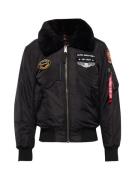 ALPHA INDUSTRIES Vinterjakke 'Injector III Air Force'  gul / rød / sor...