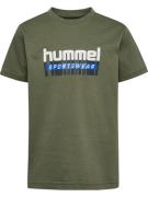 Hummel Funktionsskjorte 'TUKAS'  navy / mørkeblå / khaki / hvid