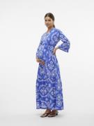 Vero Moda Maternity Blusekjole  blå / hvid