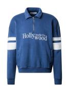 HOLLISTER Sweatshirt  mørkeblå / hvid