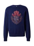 The Kooples Pullover  navy / mørkeblå / rosa guld / burgunder