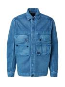 G-STAR Overgangsjakke  blue denim