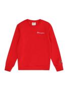 Champion Authentic Athletic Apparel Sweatshirt  rød / hvid