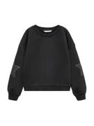 MANGO KIDS Sweatshirt 'ESTELA'  sort / sølv