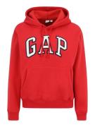 Gap Petite Sweatshirt 'HERITAGE'  rød / sort / hvid