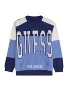 GUESS Sweatshirt  marin / røgblå / hvid