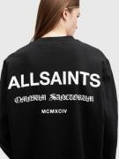 AllSaints Sweatshirt 'SANCTUM'  sort / hvid