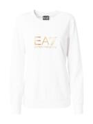 EA7 Emporio Armani Sweatshirt  guld / hvid