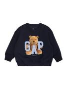 GAP Sweatshirt 'BRANNAN'  navy / lyseblå / brun