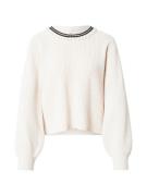 OBJECT Pullover 'OBJPERLA'  creme / sort