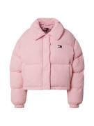 Tommy Jeans Vinterjakke  lys pink