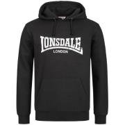 LONSDALE Sweatshirt 'Wolterton'  sort / hvid