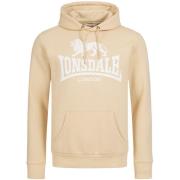 LONSDALE Sweatshirt 'SHERBORNE'  sand / hvid