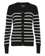 CULTURE Cardigan 'Salto Annemette'  sort / hvid