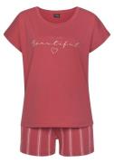 VIVANCE Pyjamas 'Dreams'  pink / hvid