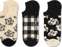 Happy Socks Støvletter  beige / sort / hvid