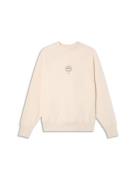 Thinking MU Sweatshirt 'Fantine'  ecru / sort