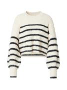 co'couture Pullover 'ie'  sort / offwhite