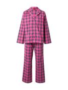 HUGO Pyjamas  antracit / pink