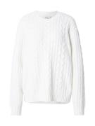 HOLLISTER Pullover 'COZY CABLE CREW'  hvid