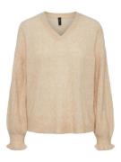 YAS Pullover 'HUSH'  gul-meleret