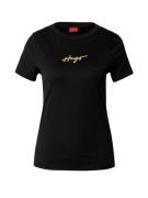 HUGO Shirts 'Classic 4'  guld / sort