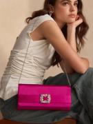 Next Clutch  fuchsia / sølv