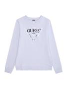 GUESS Sweatshirt  lyseblå / sort