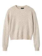 LMTD Pullover 'NLFLODET'  beige-meleret