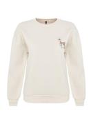 Trendyol Sweatshirt  lysebrun / stone / sort / æggeskal