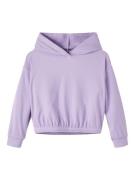 NAME IT Sweatshirt 'NKFBALOUISE'  lilla