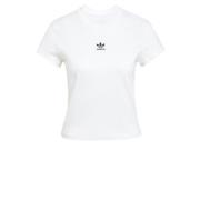 ADIDAS ORIGINALS Shirts 'Essentials'  sort / hvid