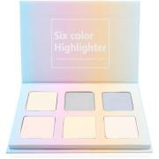 Smashit Cosmetics 6 Color Highlighter palette