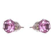 Dazzling Klassiker Earrings Crystal Pink