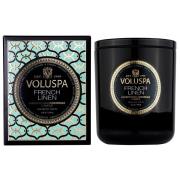 Voluspa French Linen Classic Boxed Candle 60h