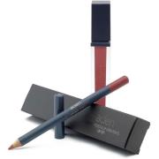 Aden Liquid Lipstick + Lipliner Pencil Set Force 06