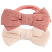 BACHCA Cotton Gauze Elastic Bows 2-Pack