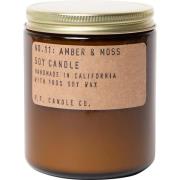 P.F. Candle Co. Amber & Moss soy candle 204 g