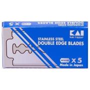 Kai Stainless Steel Double Edge Razor Blades 5-Pack 5 stk