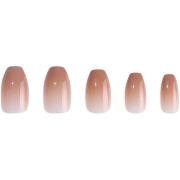 DUFFBEAUTY Reusable Press-On Manicures Nude Ombre