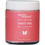 Earth Rhythm Sweet Pea Butter Cream Soap 180 g