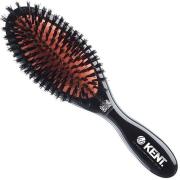 Kent Brushes Classic Shine Medium Black Bristle Hairbrush