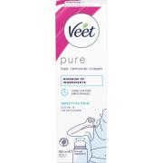 Veet Pure Hair Removal Cream Sensitive Skin Bikini & Underarms 10